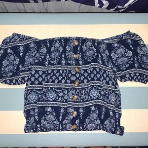 American eagle crop top